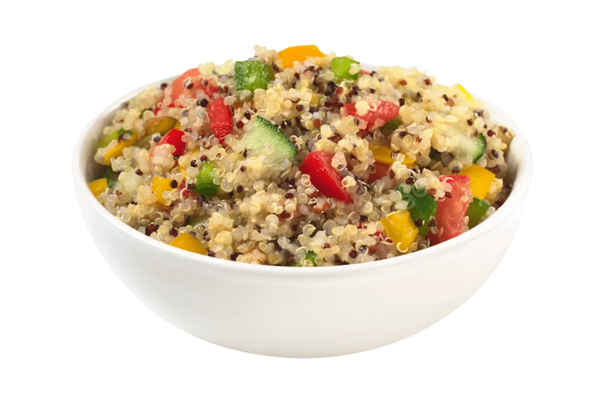 Champiñones Con Quinoa