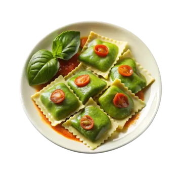 Raviolis De Espinaca